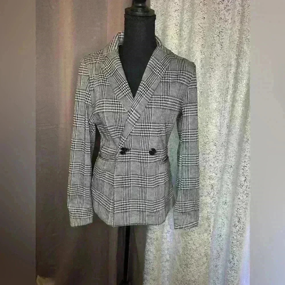 NWOT Houndstooth Blazer